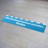 Bodenaufkleber – aufmerksamkeitsstarke Werbung am Verkaufsort