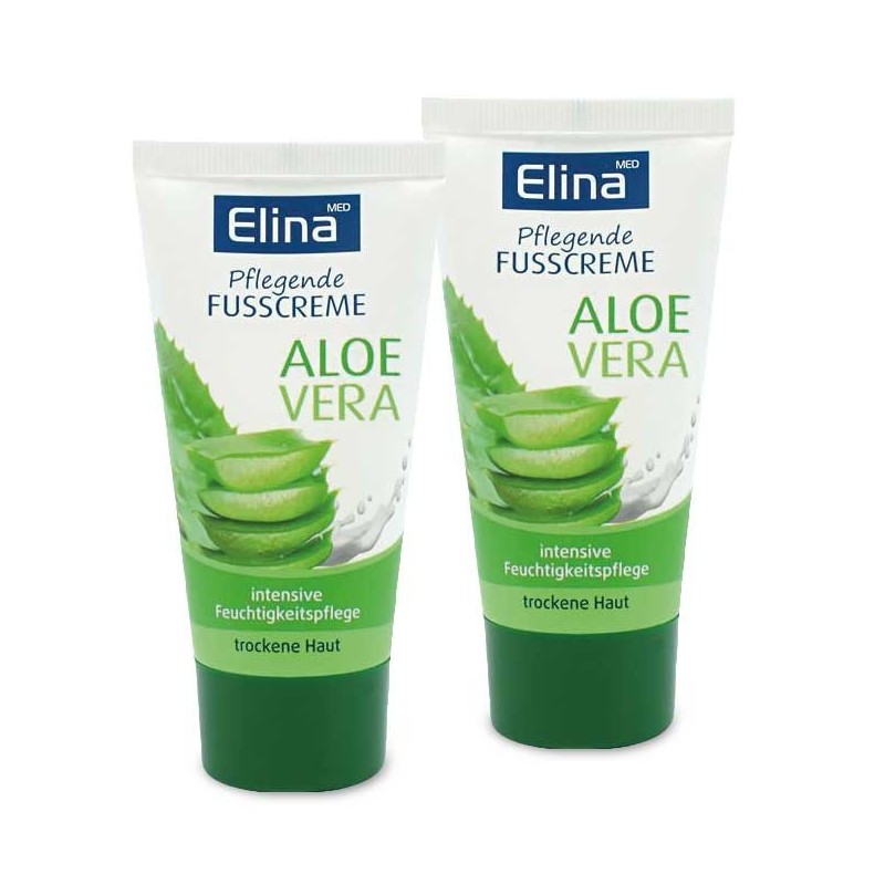 Pflegende Fußcreme Aloe Vera