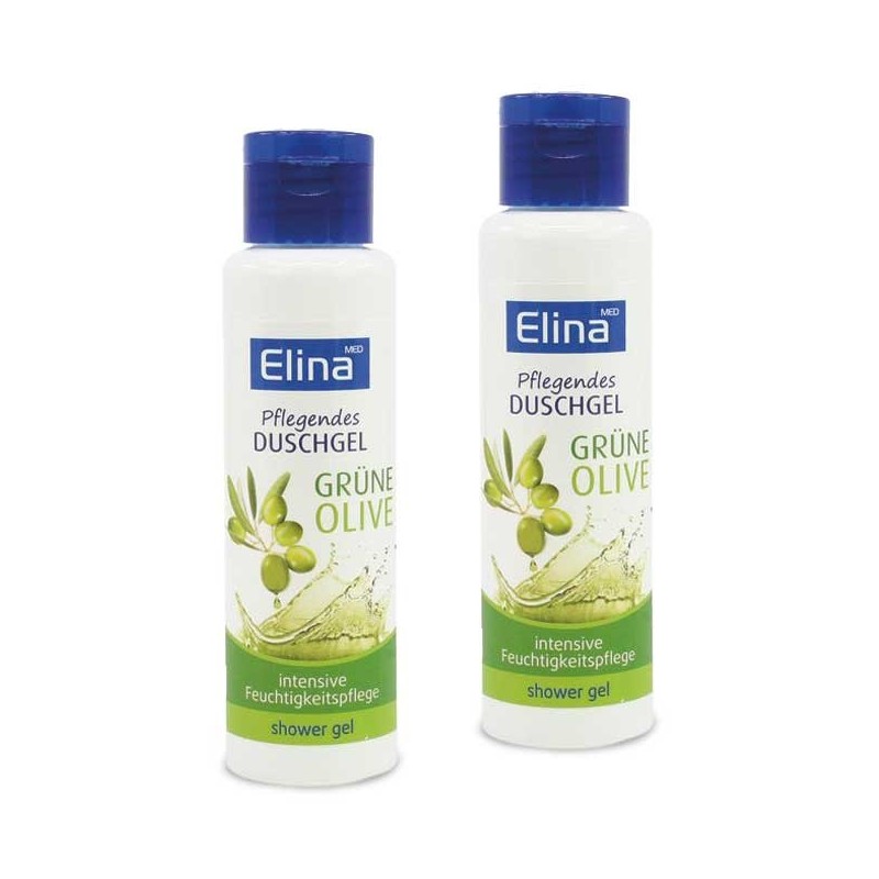 Pflegendes Duschgel Grüne Olive