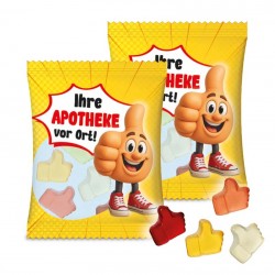 Apothekers Fruchtgummis "Daumen hoch"