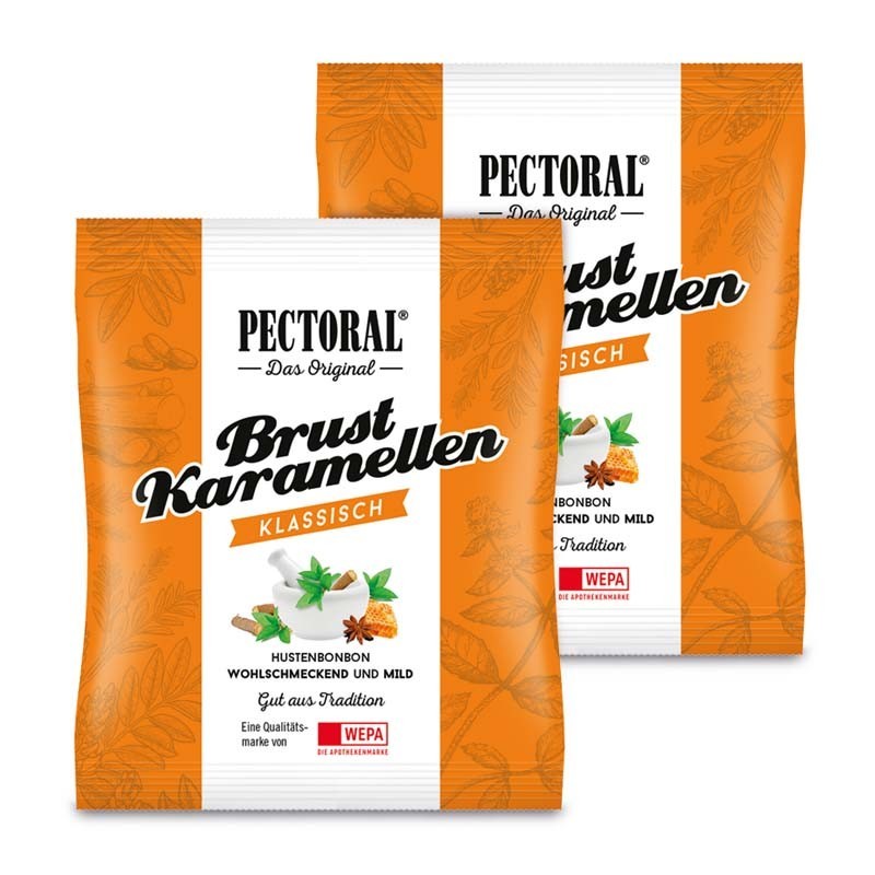 Pectoral Brust-Karamellen Klassisch