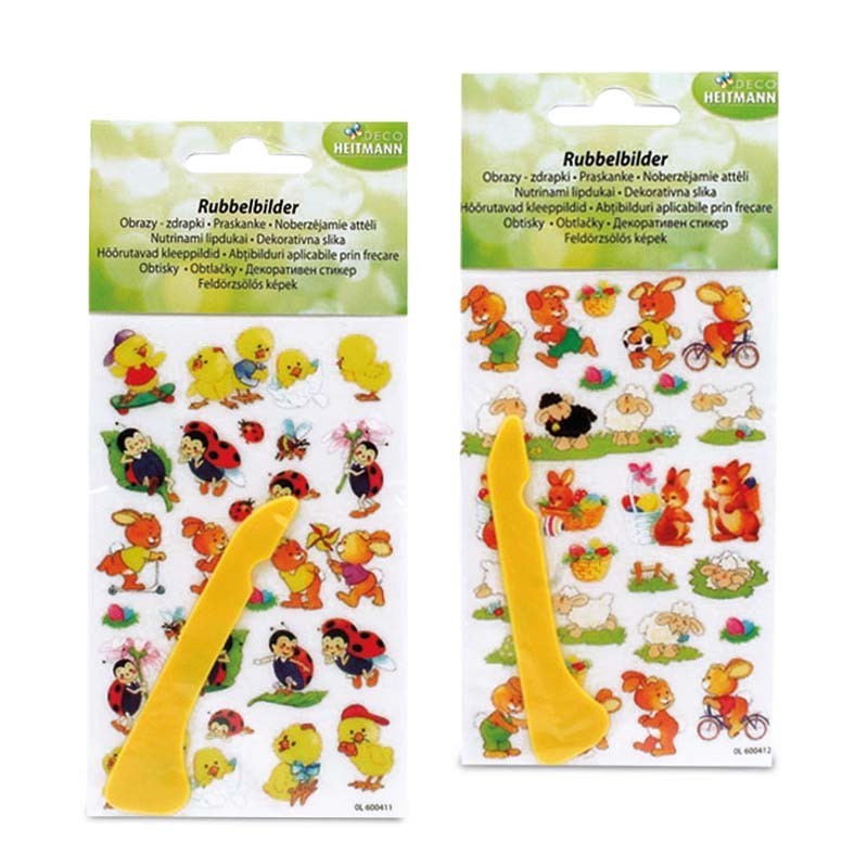 Rubbelbilder "Ostern"