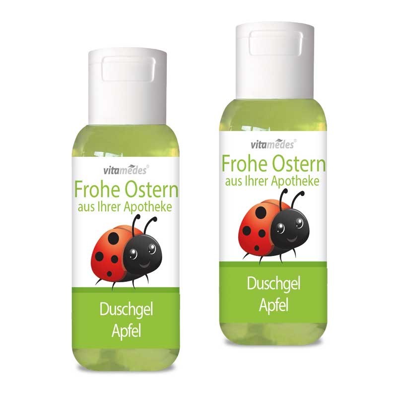 Duschgel Apfel "Frohe Ostern"