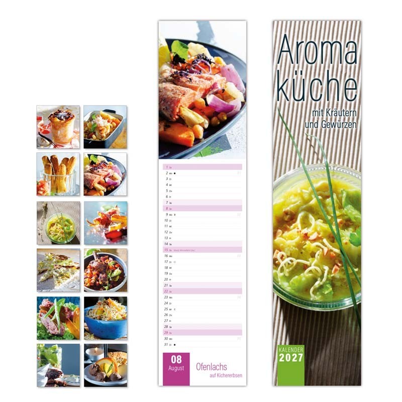 Streifenkalender "Aromaküche"