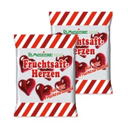 Dr. Munzinger Fruchtsaft-Herzen