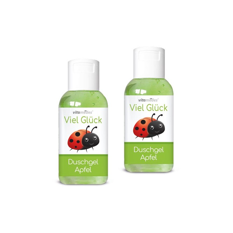 Duschgel Apfel "Viel Glück"