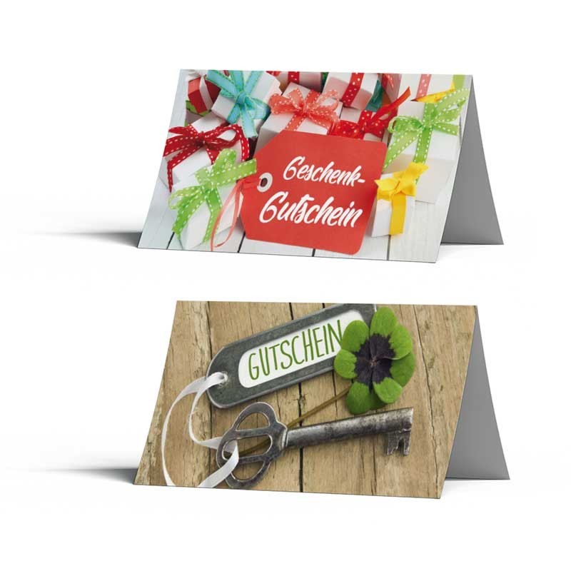 Klappkarte mit Umschlag