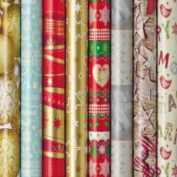 Geschenkpapier-Rolle