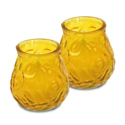 Citronella-Kerze im Glas