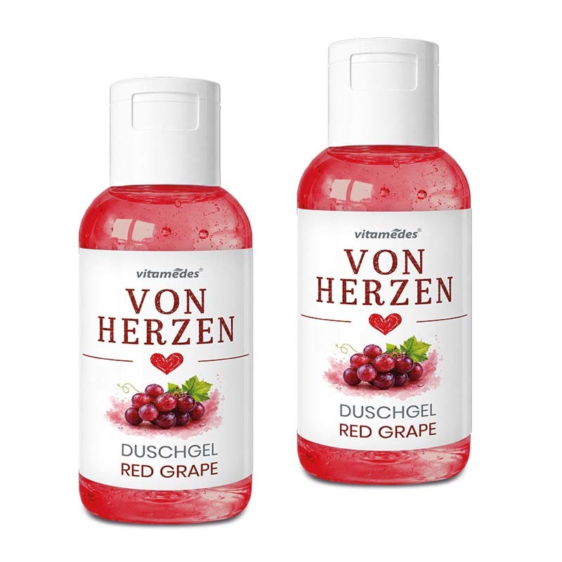 Duschgel Red Grape "Von Herzen"