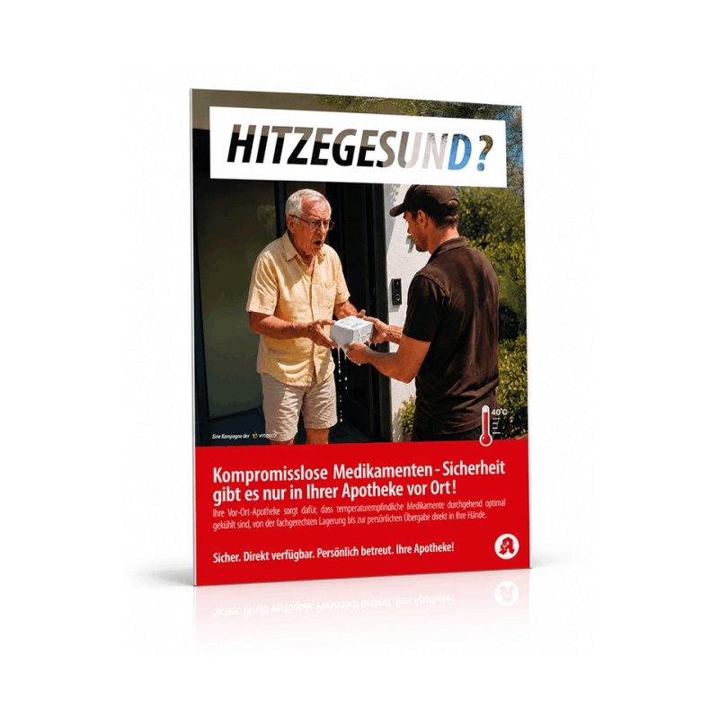 Plakate DIN A1 „Hitzegesund“