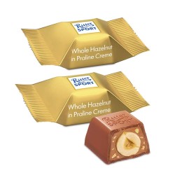 Ritter Sport Schokowürfel Voll-Nuss in Nugat "Gold"