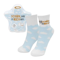 Socken "Schön, dass es Dich gibt!"