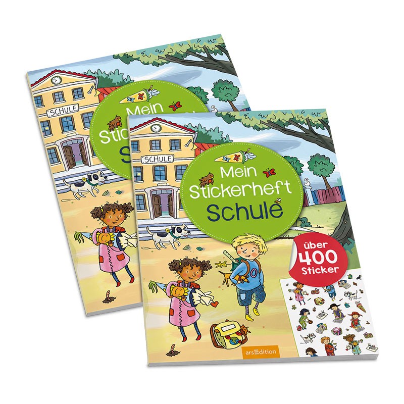 Mein Stickerheft – Schule