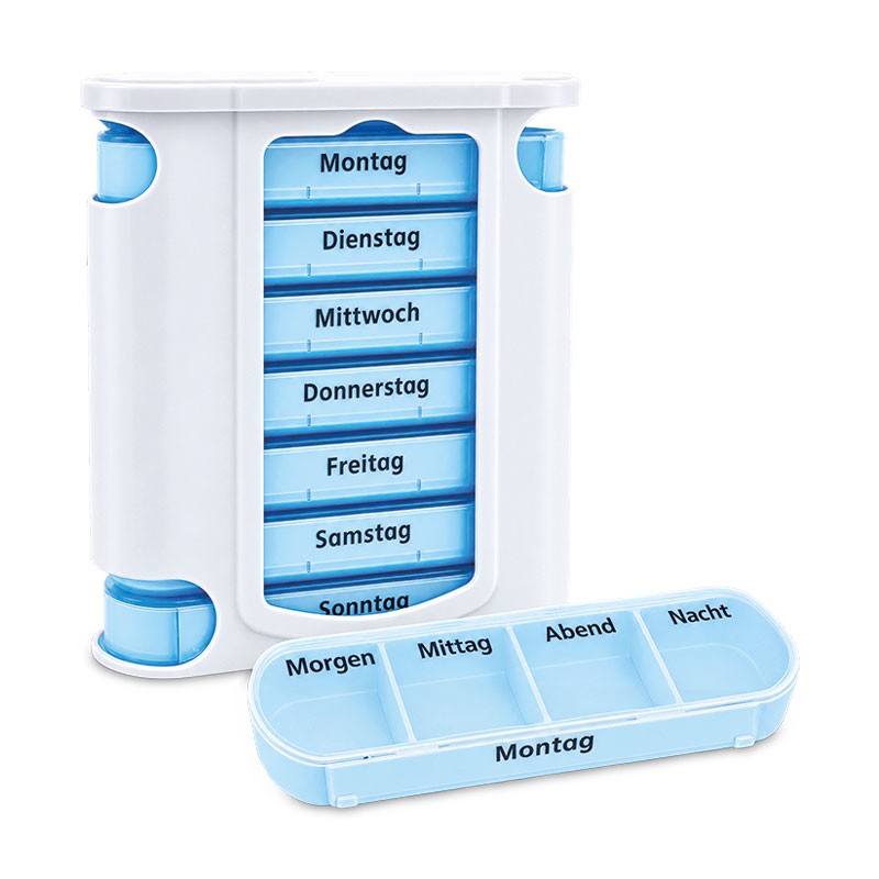 Pillen-/Tablettenbox Wocheneinteilung